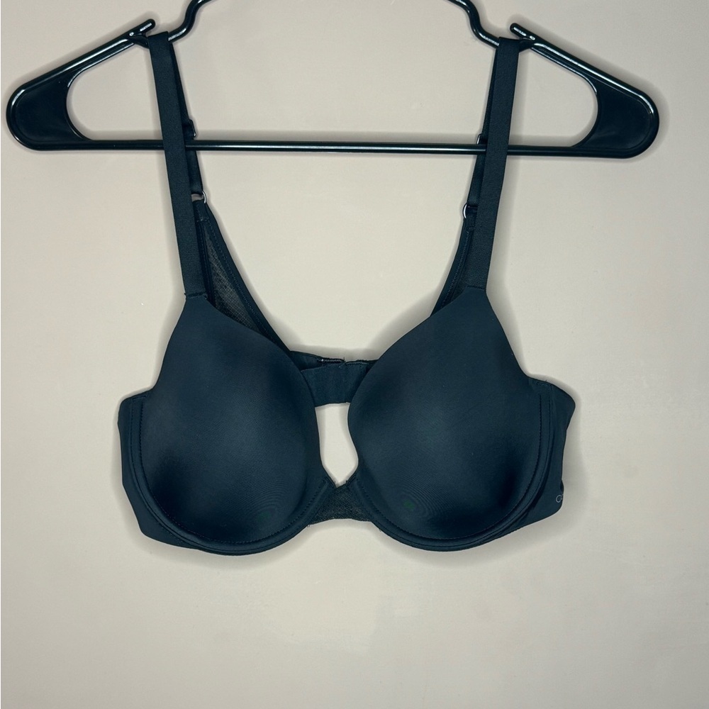 Calvin Klein Black Seamless Underwire Bra